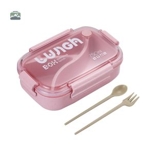 Bento Box Rose pour repas équilibrés et pratiques