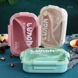 Bento Box Rose, solution repas colorée et fonctionnelle