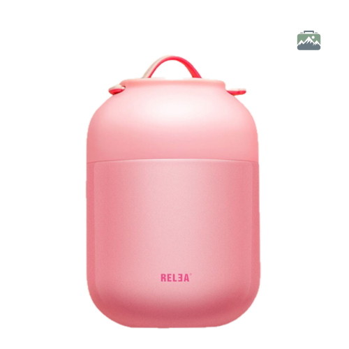 bento-isotherme-rose-1 Bento Isotherme Rose pour repas chauds en déplacement