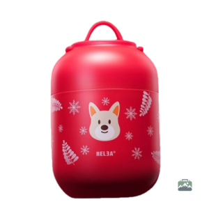Bento Isotherme Rouge pour repas chauds