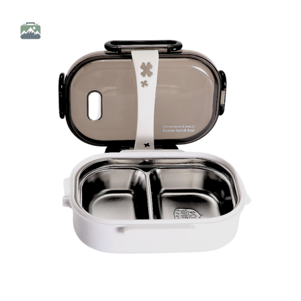 bento-japonais-inox-blanc-1 Bento Japonais Inox Blanc élégant et pratique