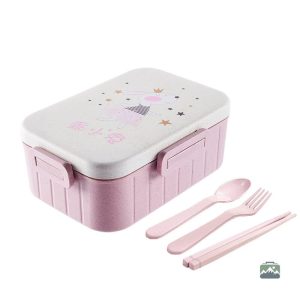 Bento Japonais Rose Lapin Cute