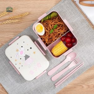 Lunch box japonaise rose adorable