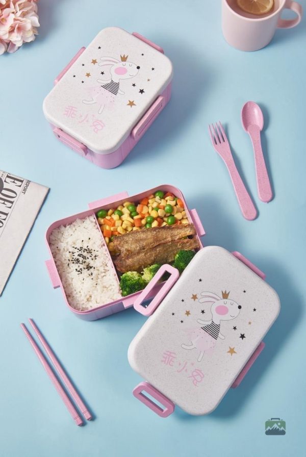Bento design lapin pour enfants