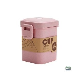 Boîte à soupe micro-ondes 600 ml couleur rose
