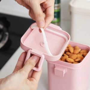 Récipient à soupe 600 ml pour micro-ondes en rose