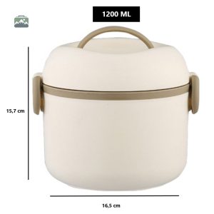 Bento en inox pour déjeuner équilibré