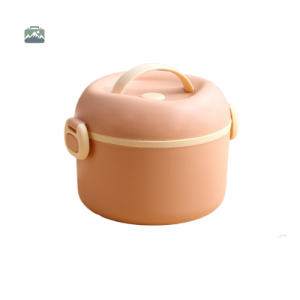 Boite Bento Repas Inox Rose