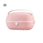 Boîte chauffante rose pour repas à emporter
