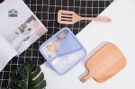 Boîte repas bleue pour le goûter