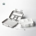 Lunch box enfant coloris gris