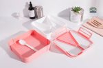 Boîte repas rose pour les petits