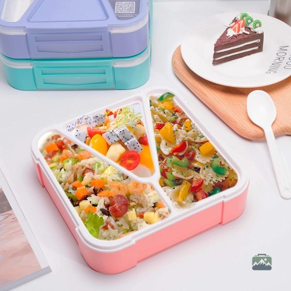 Lunch box colorée pour le repas des enfants