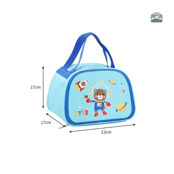 Sac à goûter isotherme avec motif renard