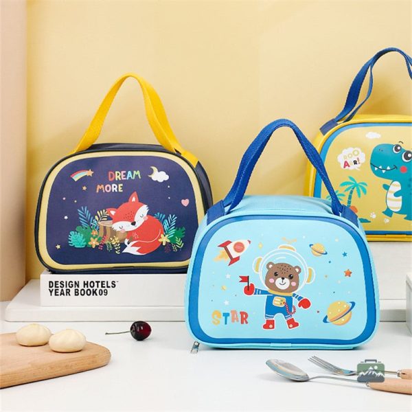 Sac isotherme enfant avec motif tigre coloré