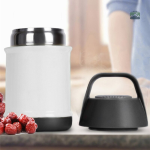 Lunch box design bleu pour aliments chauds