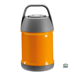 Boîte isotherme orange pour repas chauds