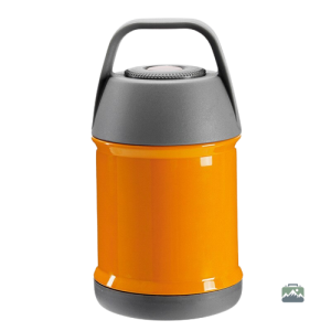 Boîte isotherme orange pour repas chauds