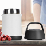 Boîte isotherme pratique en orange pour vos repas à emporter
