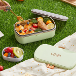 Lunch Box Chauffante couleur verte