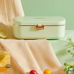 Récipient chauffant pour repas à emporter