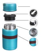 Contenant isotherme pour repas en extérieur