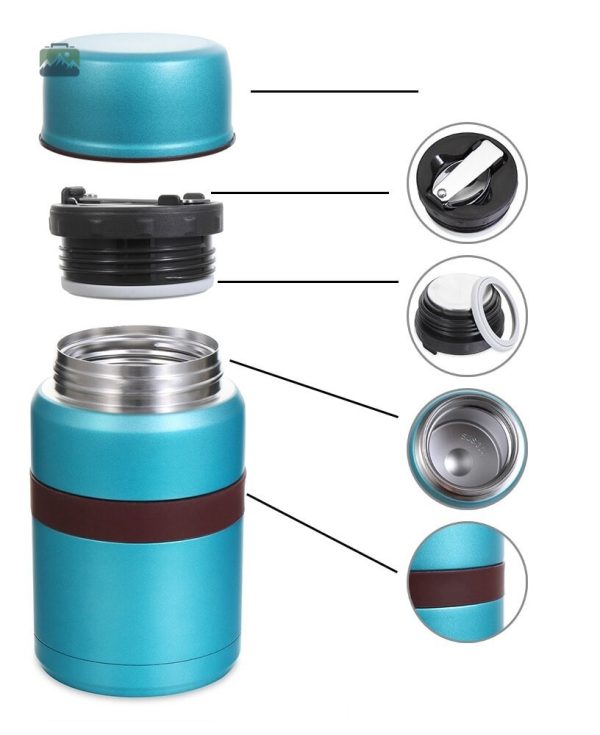 Contenant isotherme pour repas en extérieur