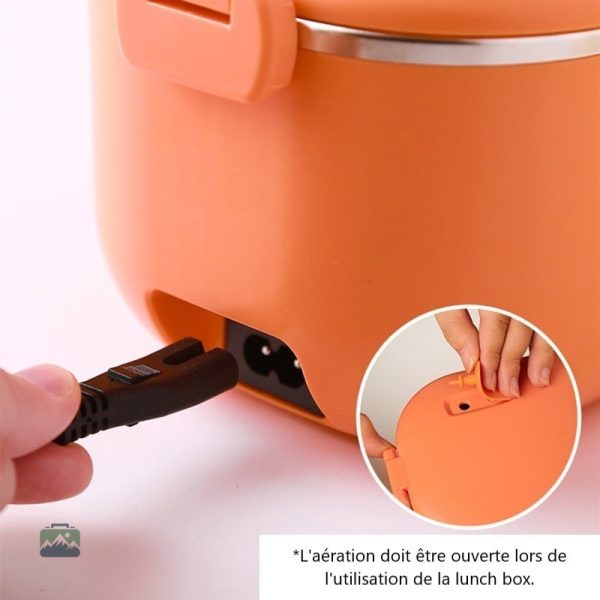 Lunch Box chauffante portable pour le bureau ou les voyages
