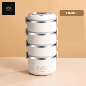 Boite inox pour repas au bureau