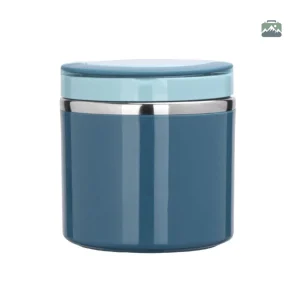 Lunch box isotherme inox bleue