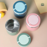 Lunch box bleue design isotherme pour le transport