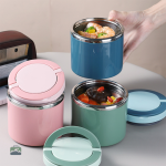 Lunch Box Isotherme en teinte rose