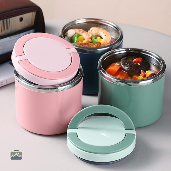 Récipient repas chaud pratique et léger