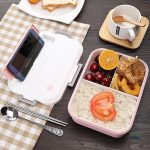 Lunch box enfant rose, pratique et colorée pour les repas