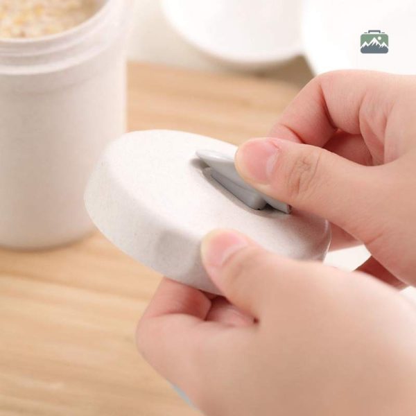 Contenant pratique pour plats sains