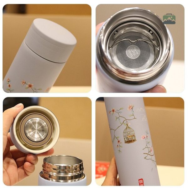 Bouteille pour infusion de thé à emporter
