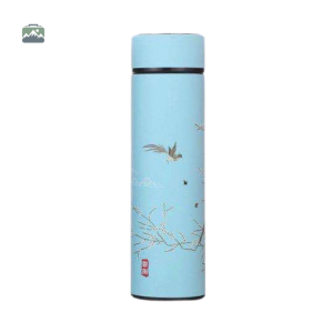 Bouteille avec infuseur pour thé vert clair