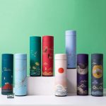 Infuseur à thé vert dans une bouteille élégante