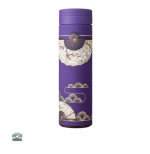 Bouteille infuseur à thé violet