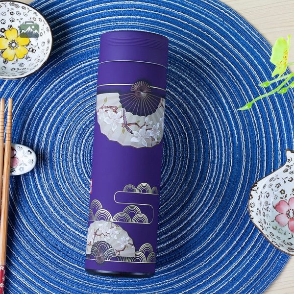 Infuseur à thé violet pour boissons chaudes