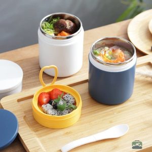 Boîte à Soupe isotherme blanche, parfaite pour vos repas