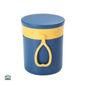 Box isotherme bleue pour soupes et plats chauds