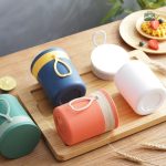 Conteneur à Soupe Isotherme Vert pour repas frais