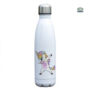 Gourde isotherme Licorne Dab colorée et ludique