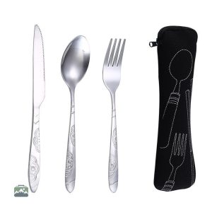 Couverts Pique-Nique en ensemble pratique pour repas en extérieur