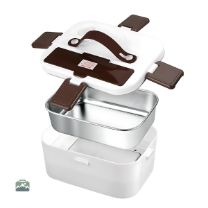 Lunch Box Chauffante Électrique Blanche