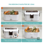 Conteneur Alimentaire Électrique Blanc