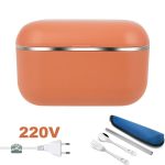 Gamelle orange pour repas chauds