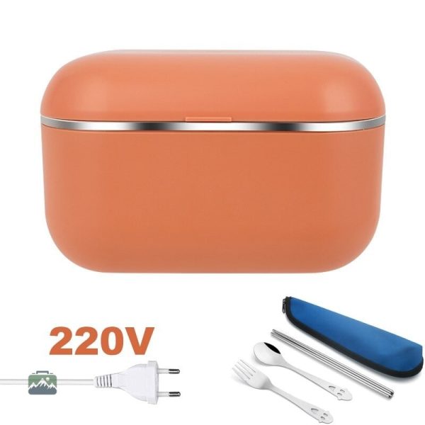Gamelle orange pour repas chauds