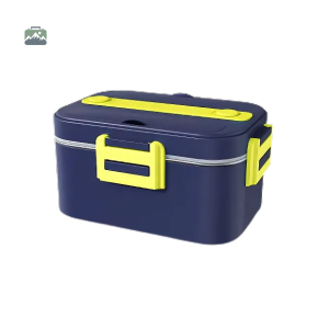 Gamelle Chauffante Portable Bleue pour repas chauds
